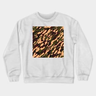 Maroon Wheat Camouflage Crewneck Sweatshirt